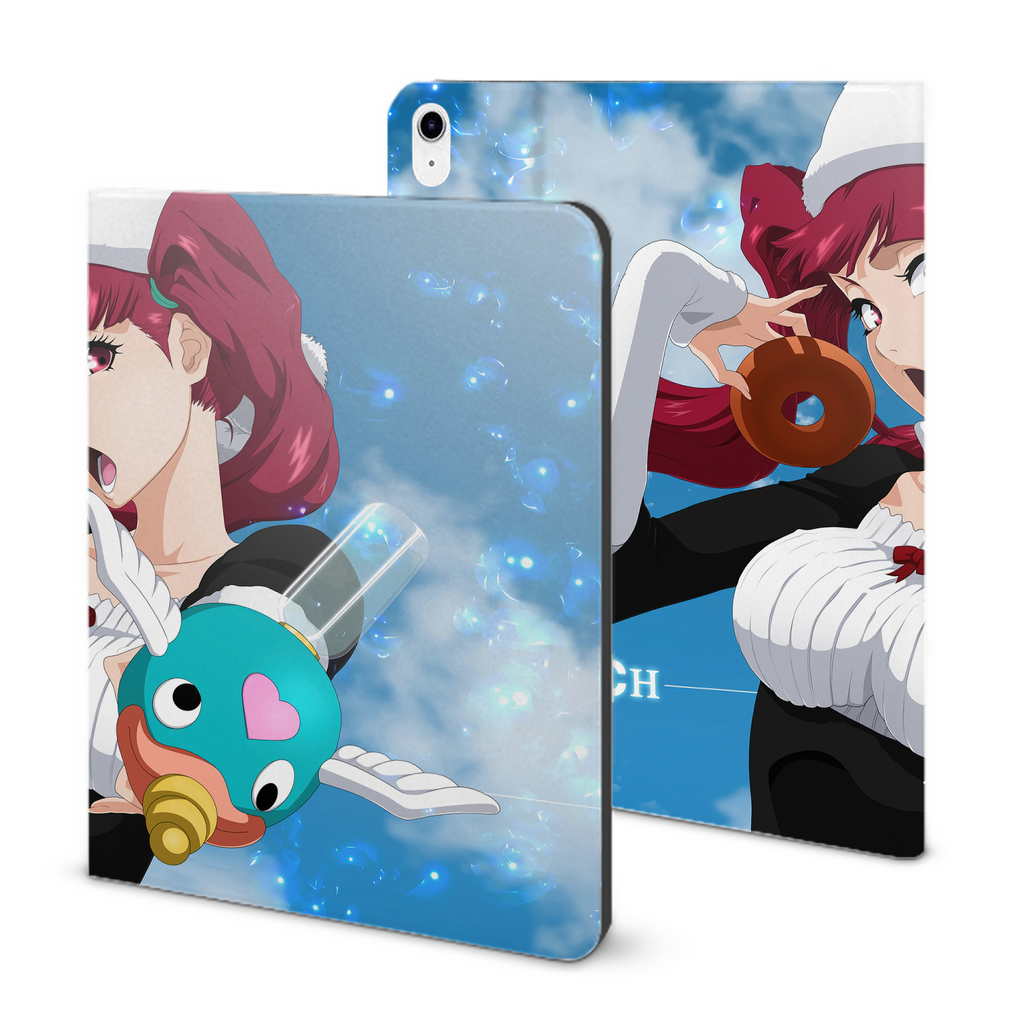 （画像用） ブリーチ BLEACH IPad ケース ブック型 PUレザー TPU 耐衝撃 軽量 薄型 ペン収納なし 全面保護 IPad 各モデル対応
